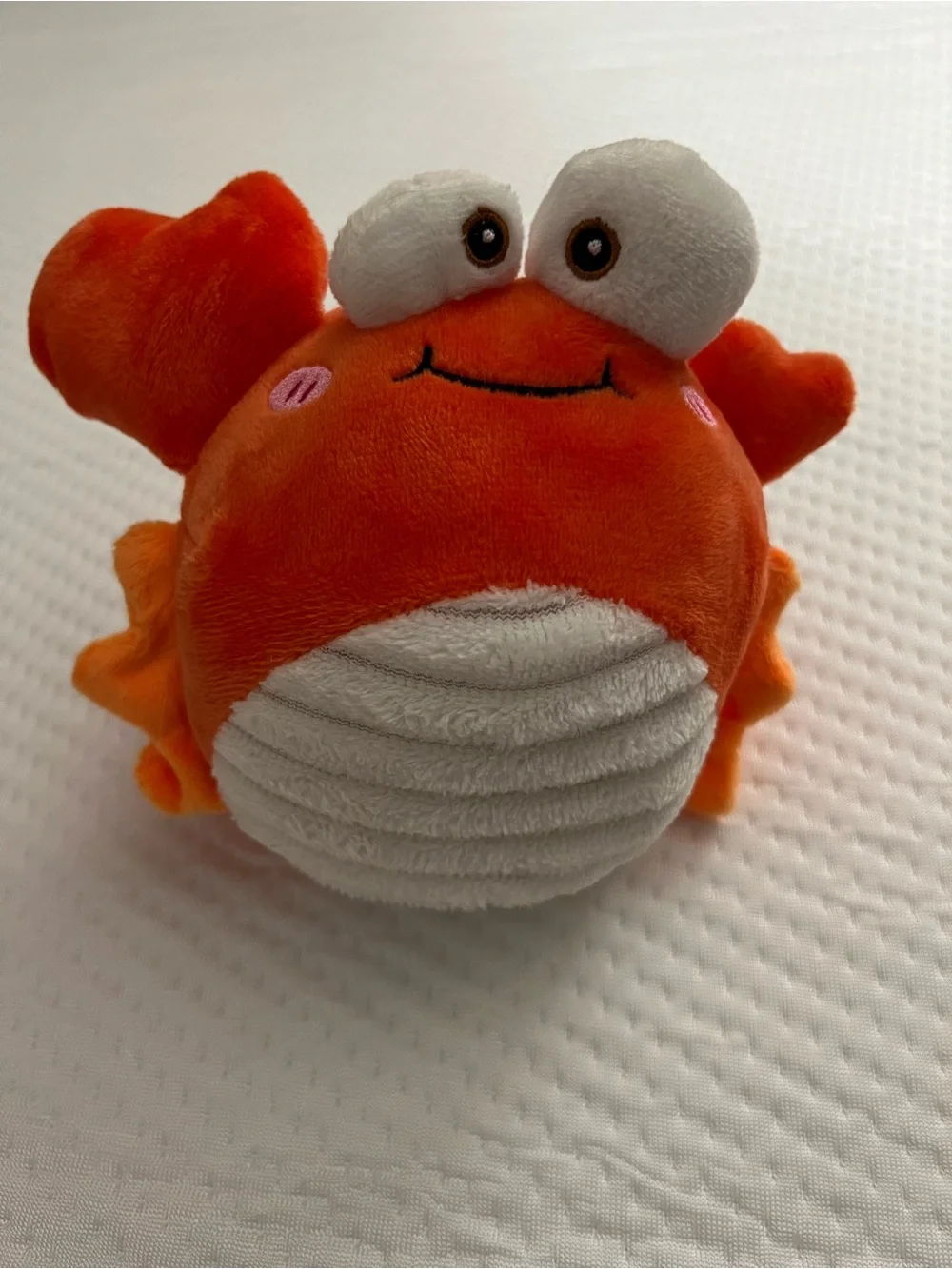 Gukco Interactive Bouncing Crab Dog Toy